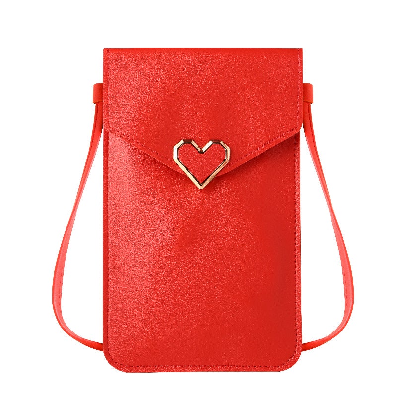 Mobile Phone Bag Women'S Cross-Body Halter Mobile Phone Bag Summer Vertical Style Lightweight Walking Touch Screen Small Bag - Image 1