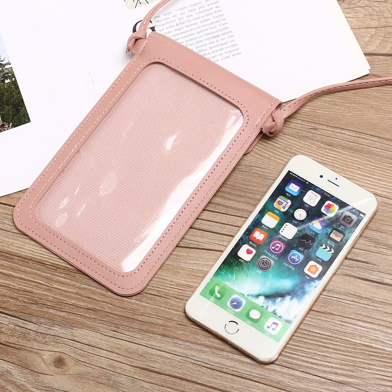 Mobile Phone Bag Women'S Cross-Body Halter Mobile Phone Bag Summer Vertical Style Lightweight Walking Touch Screen Small Bag - Image 4