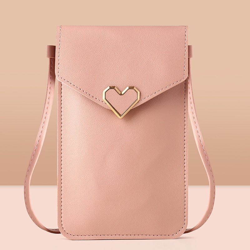 Mobile Phone Bag Women'S Cross-Body Halter Mobile Phone Bag Summer Vertical Style Lightweight Walking Touch Screen Small Bag - Image 2