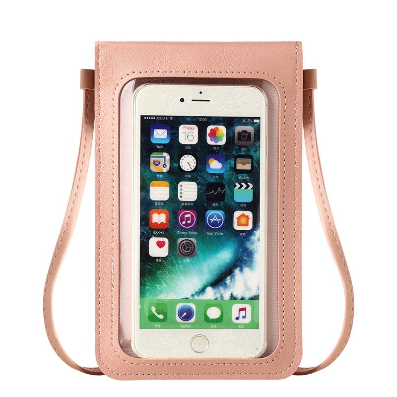 Mobile Phone Bag Women'S Cross-Body Halter Mobile Phone Bag Summer Vertical Style Lightweight Walking Touch Screen Small Bag - Image 3