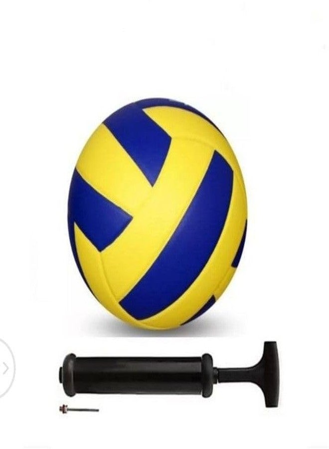 Owlix at New Multi Colour Volleyball with Air Pump Volleyball - Size: 4 (Standard, Pack of 1) - Image 2