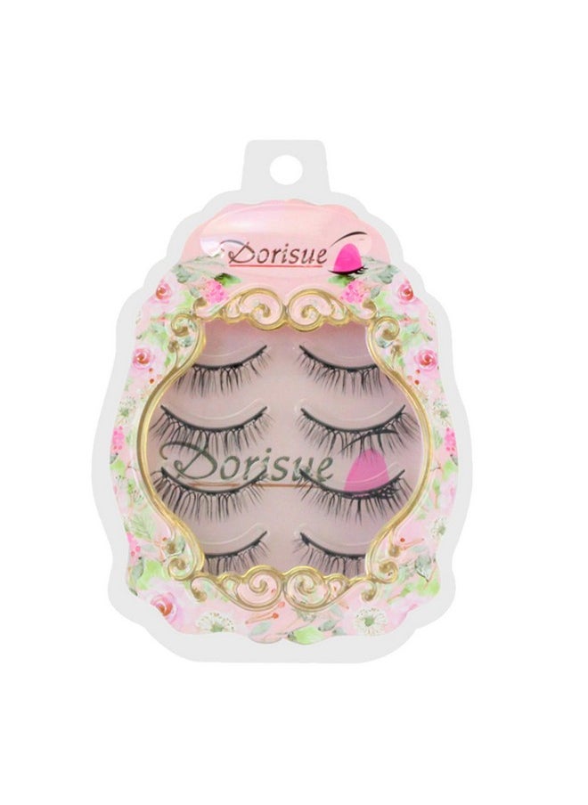 Magnetic Eyelashes Magic False Eyelashes With Reusable Lashes Each For 40 Use [4 Pairs Set] E2 Magnetic Lashes
