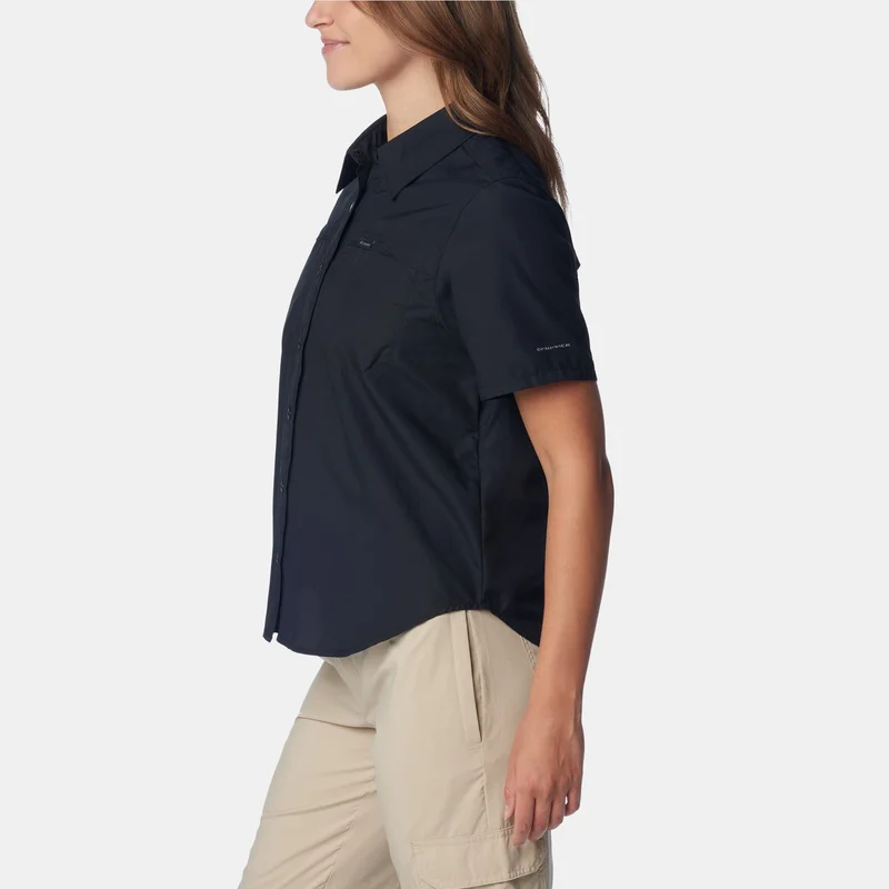 Columbia Black Women's Silver Ridge 3.0 Hiking Shirt for Women | Best Price UAE