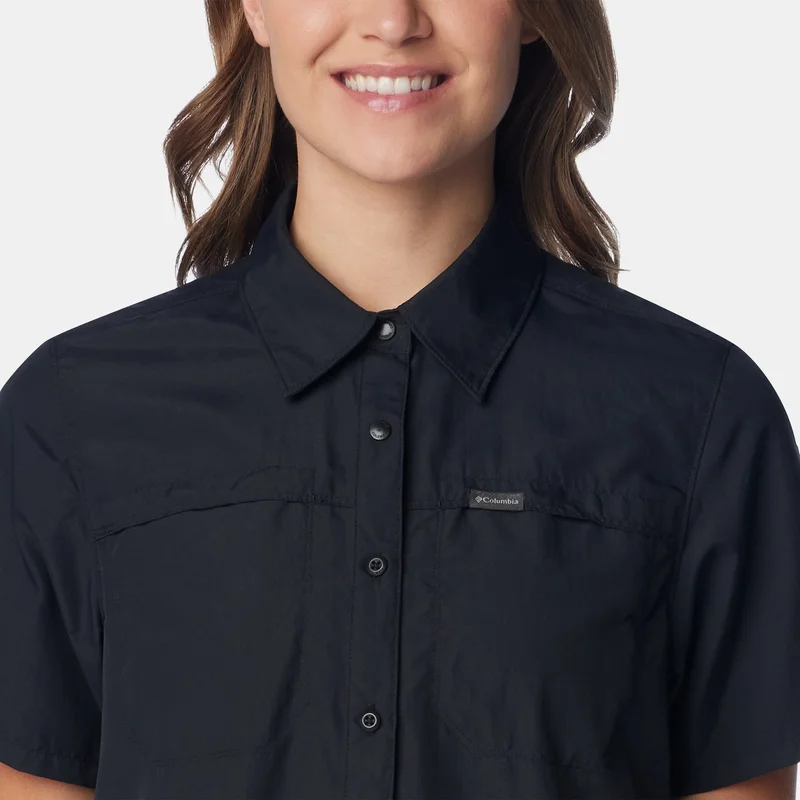 Columbia Black Women's Silver Ridge 3.0 Hiking Shirt for Women | Best Price UAE