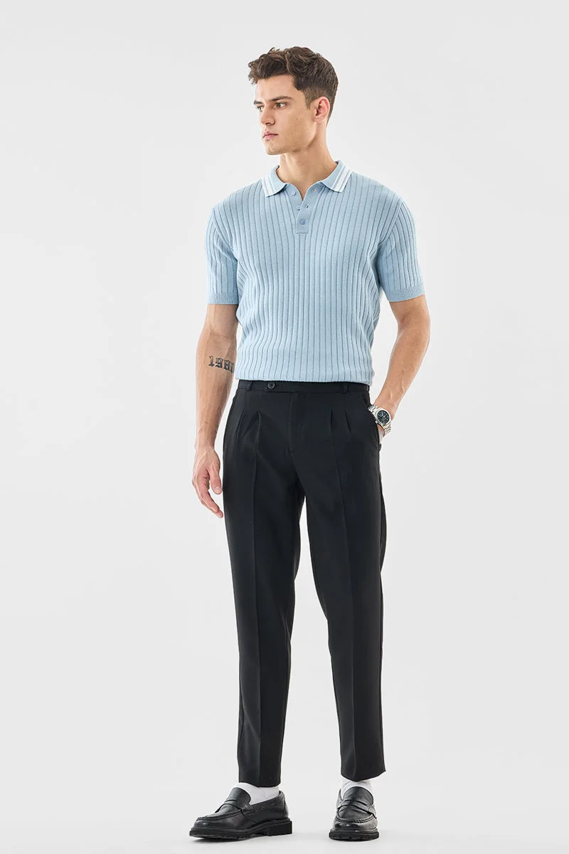 SNITCH Slim Fit Stretch Trousers