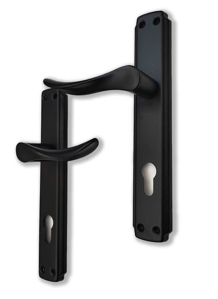 General Modern and Elegant Door Handle - Durable and Easy to Install - Black  - Image 4