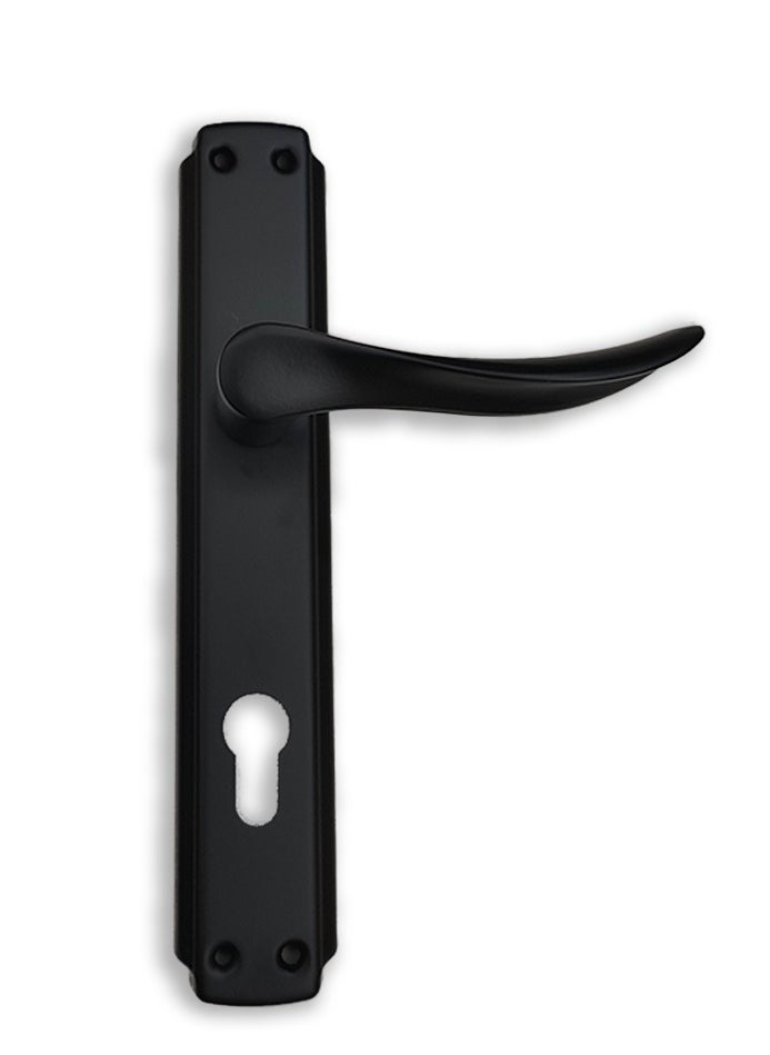 General Modern and Elegant Door Handle - Durable and Easy to Install - Black  - Image 1
