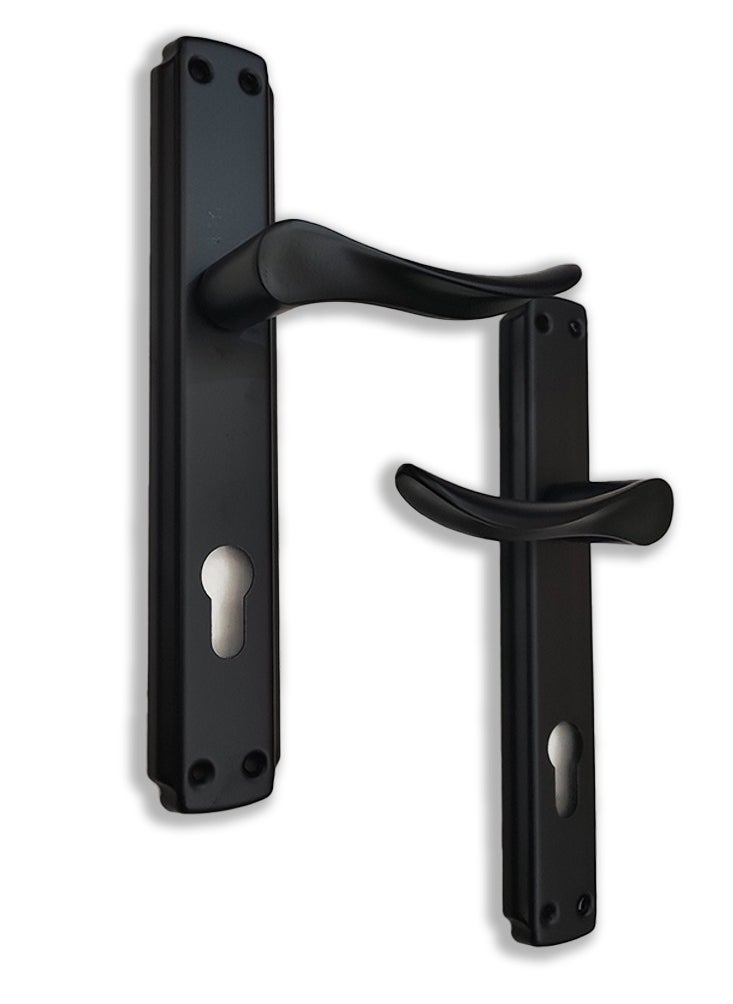 General Modern and Elegant Door Handle - Durable and Easy to Install - Black  - Image 3