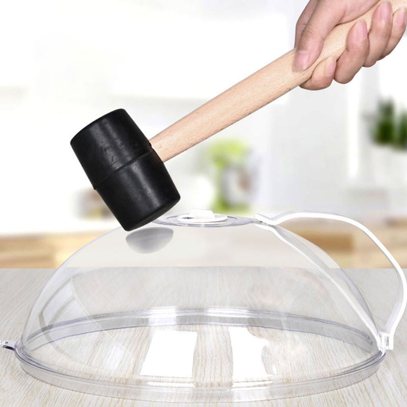 2pcs Keep Microwave Cover Kitchen Food Shell Water Injection Diversion Dish Lid - Image 3