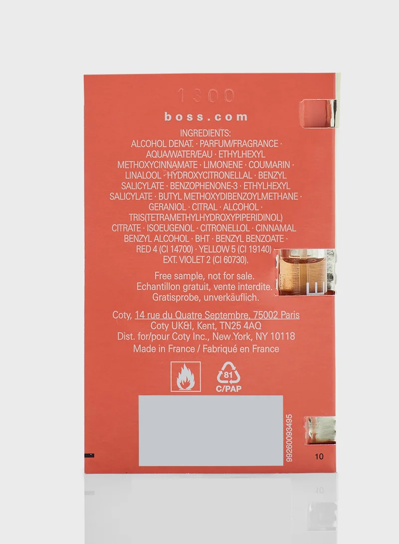 BOSS Alive Edp Sample Vial 1.2Ml