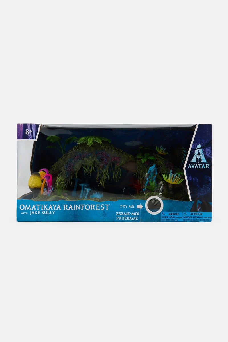 McFarlane Avatar World Of Pandora Omatikaya Rainforest With Jake Sully, Purple - Image 1
