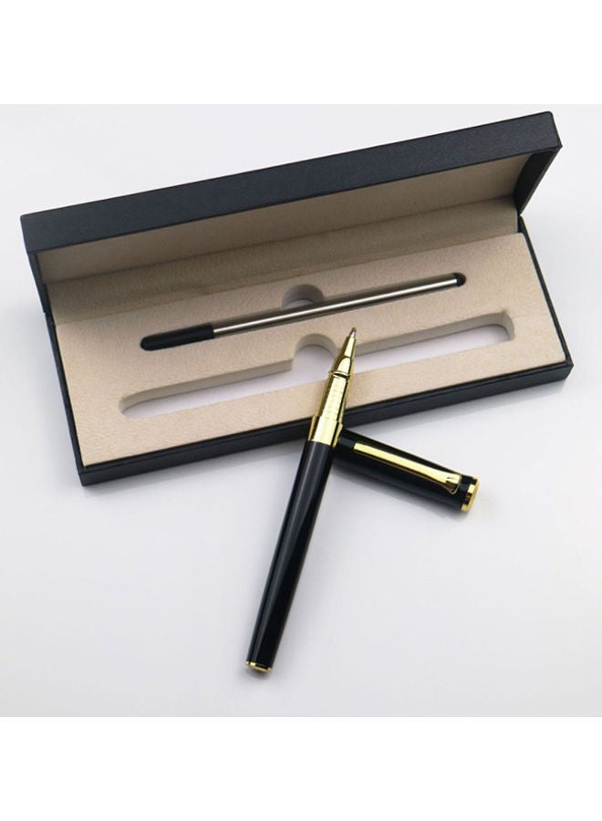 Arabest 0.5mm Pen With Ink Absorber White/Black - Image 2