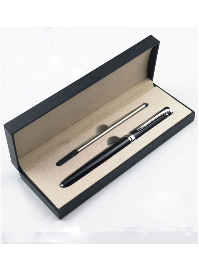 Arabest 0.5mm Pen With Ink Absorber White/Black - Image 1
