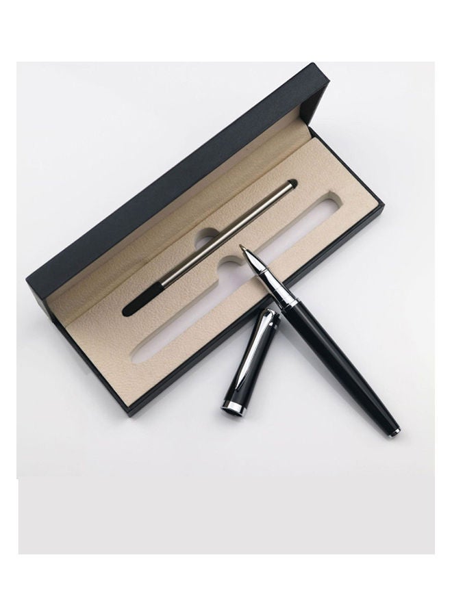 Arabest 0.5mm Pen With Ink Absorber White/Black - Image 3