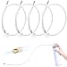 Kittmip 4 Pcs 45 mm Spray Tip Nozzle Extension Hose Fit 1969 Inches 50 cm Spray Can Nozzle Fit for Aerosol Cans Supplies180 Degree - Image 2