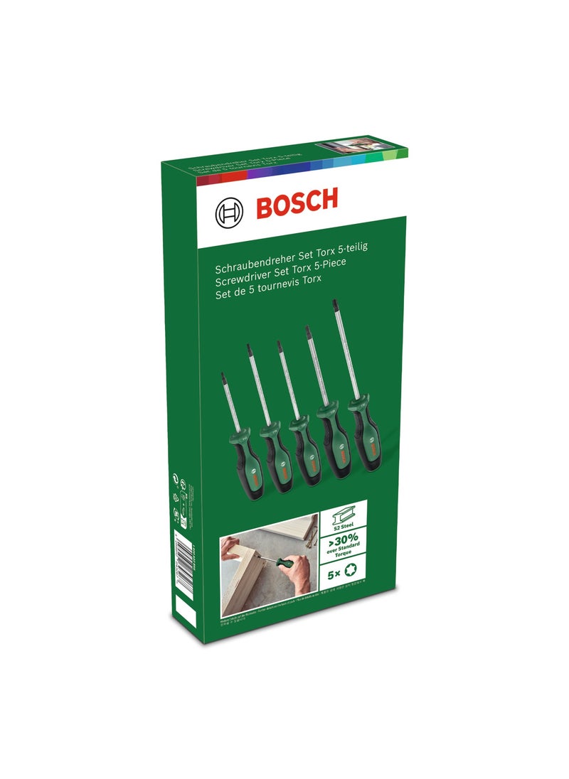 BOSCH Torx Screwdriver Set 5 Pieces  - Image 4