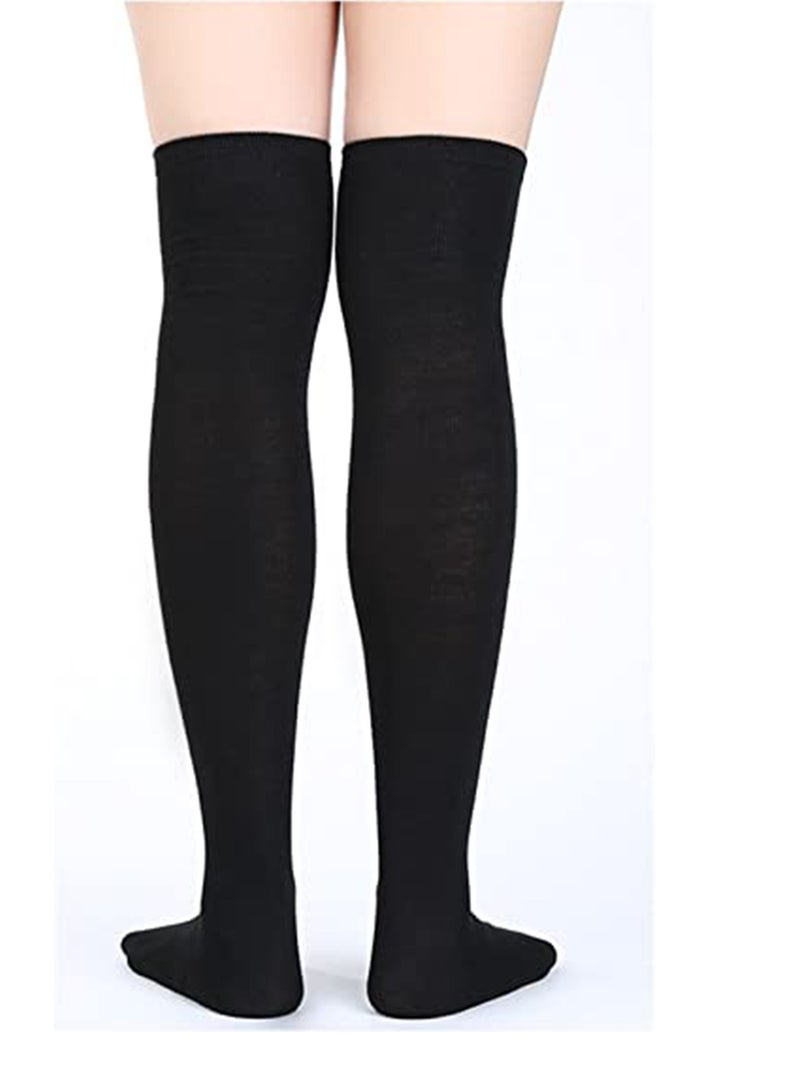 SYOSI Women Knee Socks High Socks High Thigh Stockings for Cosplay Halloween Party Daily Wear - Image 3