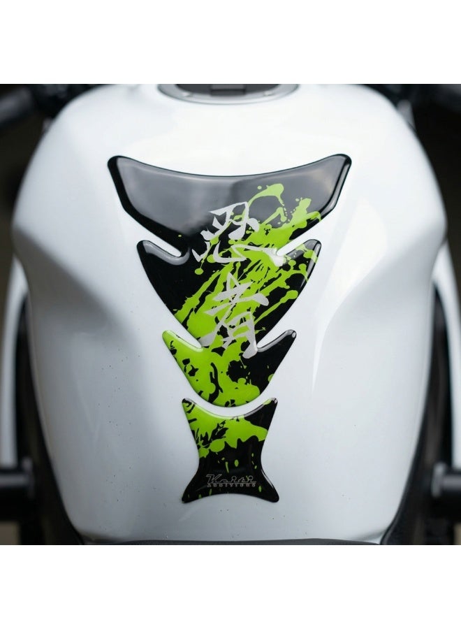 KEITI TKW-510G-J Motorcycle Universal Fit Tank Pad 3D Gel Scratch Protector - Image 2