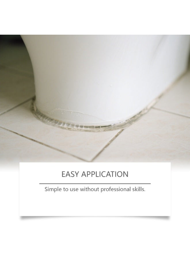 Transparent Sealing Waterproof Adhesive - Home Tile Gap Filler, Indoor and Outdoor Leak Repair Coating - Image 4