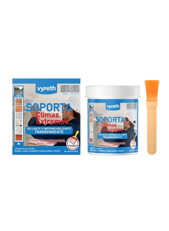 Transparent Sealing Waterproof Adhesive - Home Tile Gap Filler, Indoor and Outdoor Leak Repair Coating - Image 2