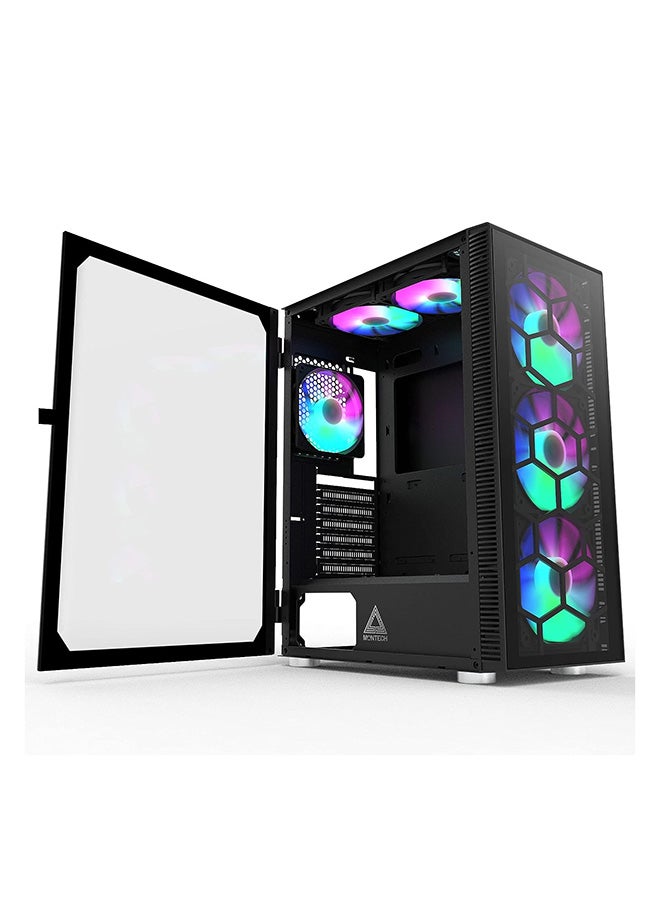 BOLT Latest Gaming Pc Ryzen 5 5600X Processor/16GB RAM/1TB SSD/6GB Nvidia Geforce GTX 4060 Graphics Card/Windows 11 Black - Image 2
