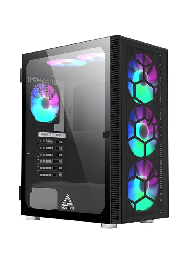 BOLT Latest Gaming Pc Ryzen 5 5600X Processor/16GB RAM/1TB SSD/6GB Nvidia Geforce GTX 4060 Graphics Card/Windows 11 Black - Image 1