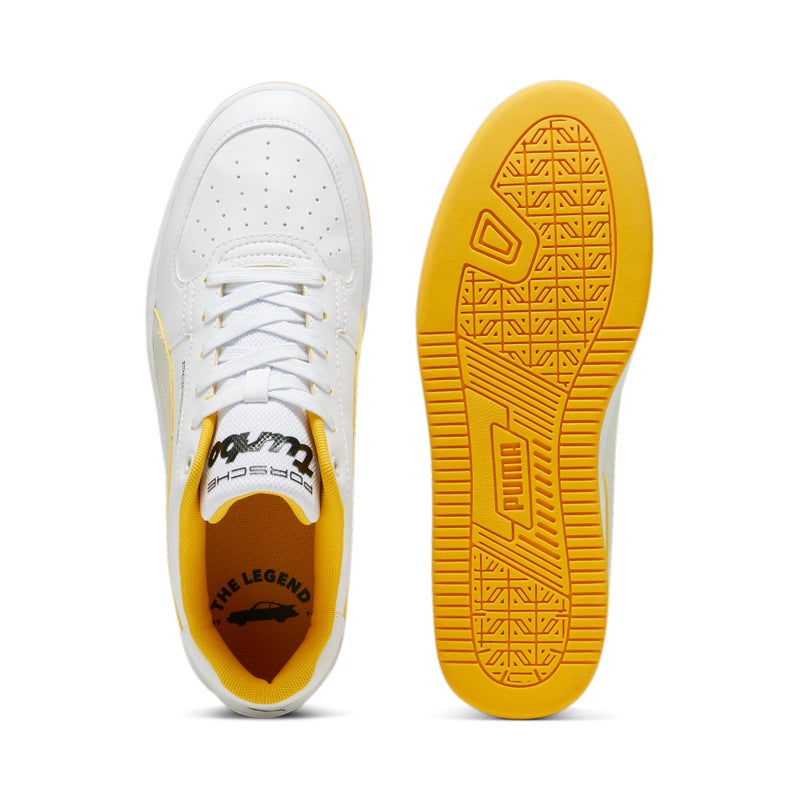 PUMA Porsche Legacy Caven 2.0 Unisex White Motorsport Shoes - Image 4