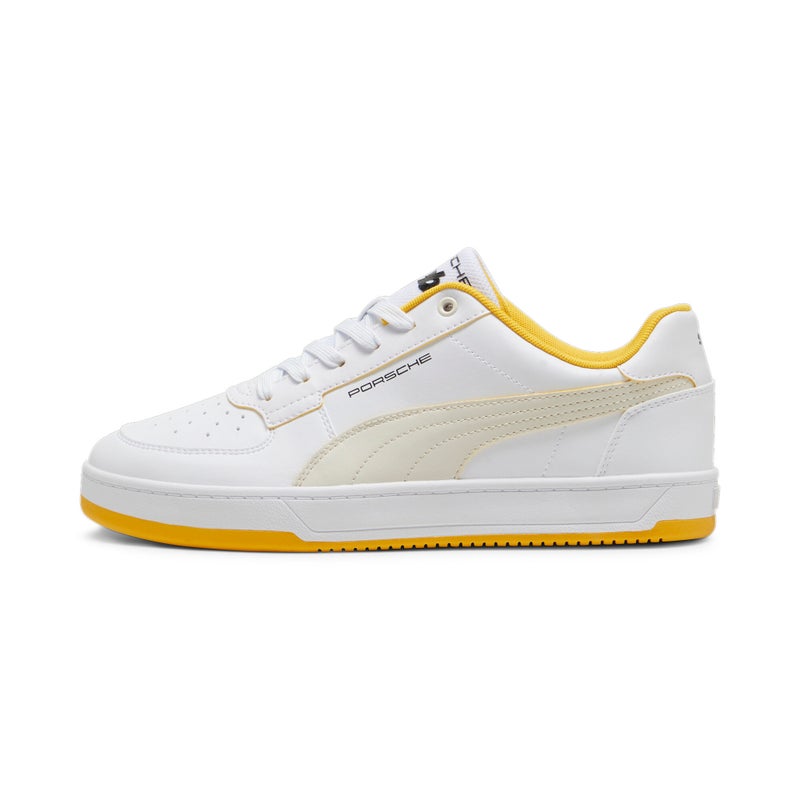 PUMA Porsche Legacy Caven 2.0 Unisex White Motorsport Shoes - Image 1