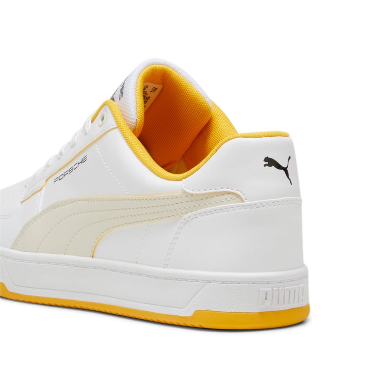 PUMA Porsche Legacy Caven 2.0 Unisex White Motorsport Shoes - Image 3