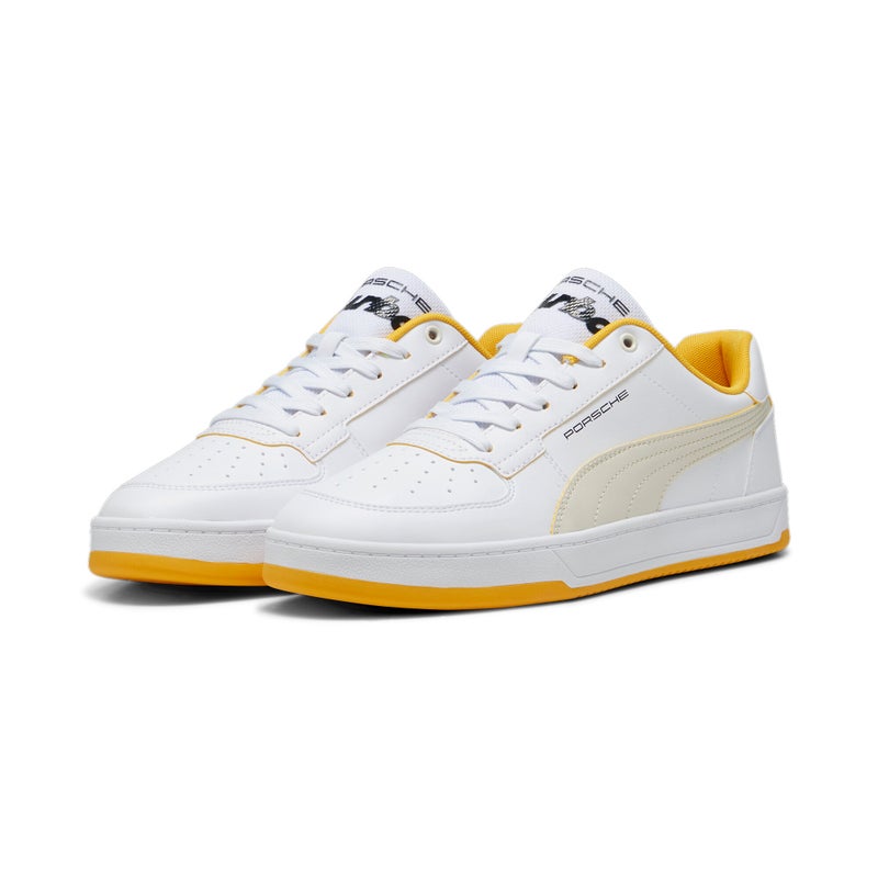 PUMA Porsche Legacy Caven 2.0 Unisex White Motorsport Shoes - Image 2