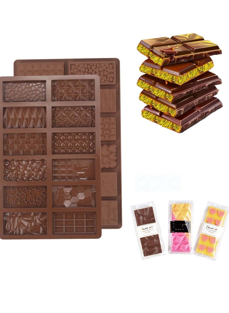 1-Piece Luxury Silicone Chocolate Mold – Great for Dubai Pistachio & Homemade Chocolates  - Image 1