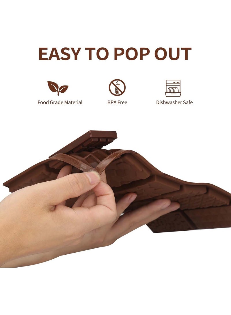 1-Piece Luxury Silicone Chocolate Mold – Great for Dubai Pistachio & Homemade Chocolates  - Image 3