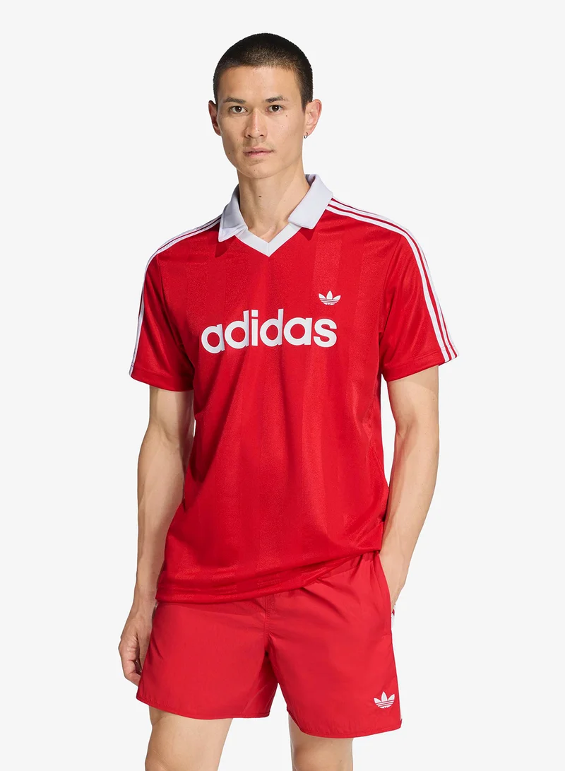 adidas Originals Archive Collar Engineered Jersey