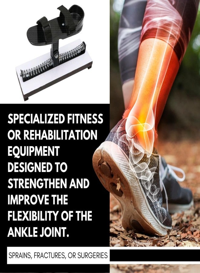 Physiogears Ankle and Heel Exerciser Physiotherapy Equipment for Physiotherapy Use (Ankle Wooden) - Image 2