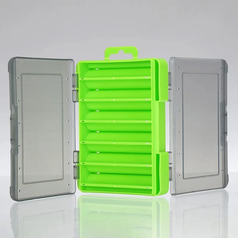 Shufa Lure Box Double Sided Lrf Bait Box 85MM - Green