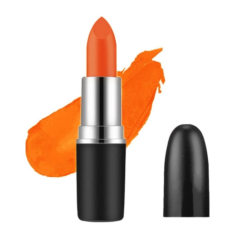 Mysense Neon Orange Face Body Paint Stick, Orange Eye Black Stick Baseball Softball Football, Cream Blendable Facepaint for Halloween Costume SFX Pumpkin Tiger Cosplay Makeup - Image 1