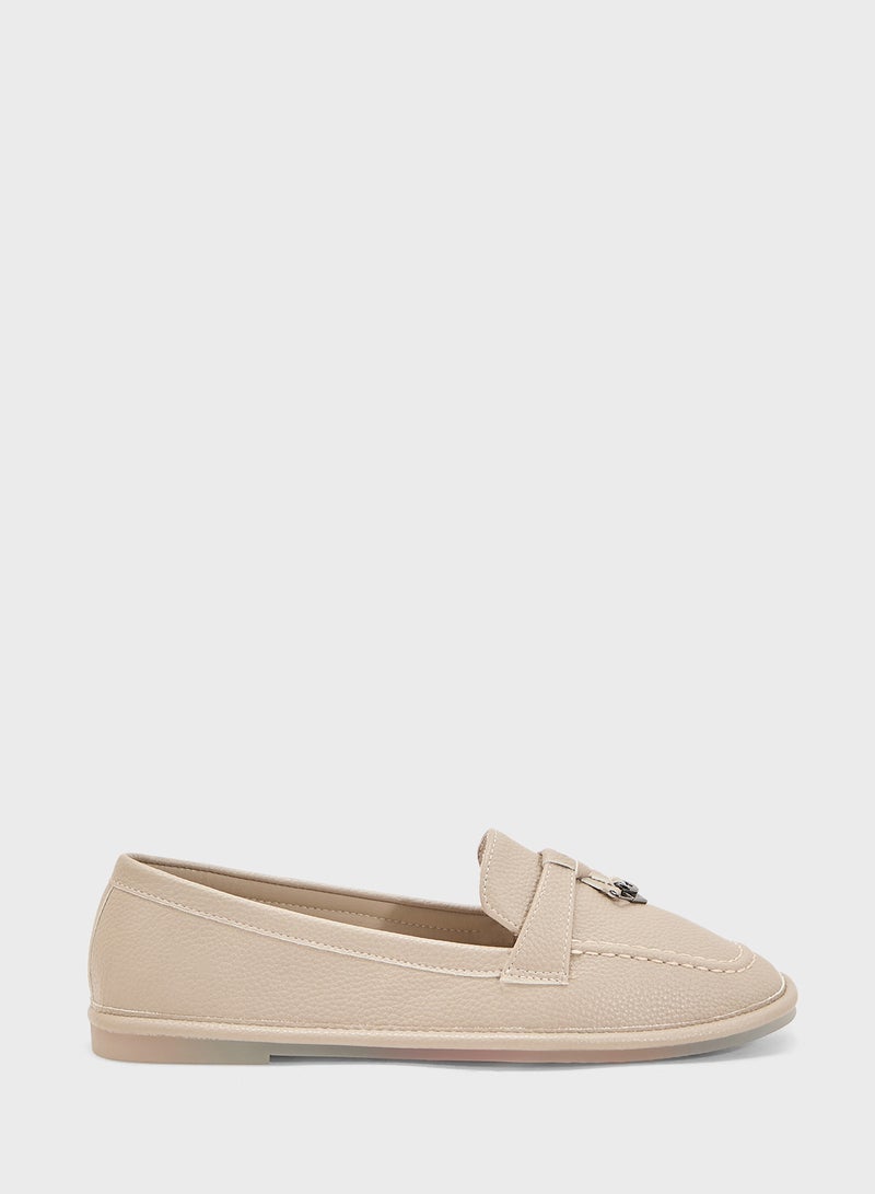 Pink Step Casual Flat Loafer  - Image 1