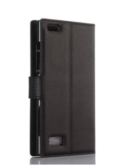 Blackberry Leap Case Premium PU Leather Flip Wallet Case with Card Slot, Stand Holder & Magnetic Closure [TPU Shockproof Interior Case] for (Blackberry Leap) - pzsku/Z564A481A1C6AF44D4F6DZ/45/_/1688386956/2409d0e5-85c3-46bd-ba25-3cd7c6acdf9f