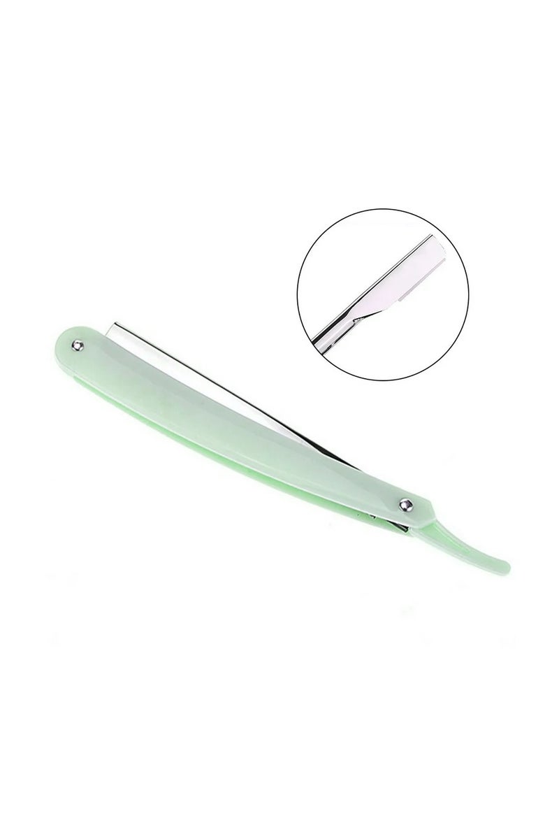 ماكينة حلاقة  ستيل ومقبض بالستيكي قابلة للطي بدون شفرات - Image 2