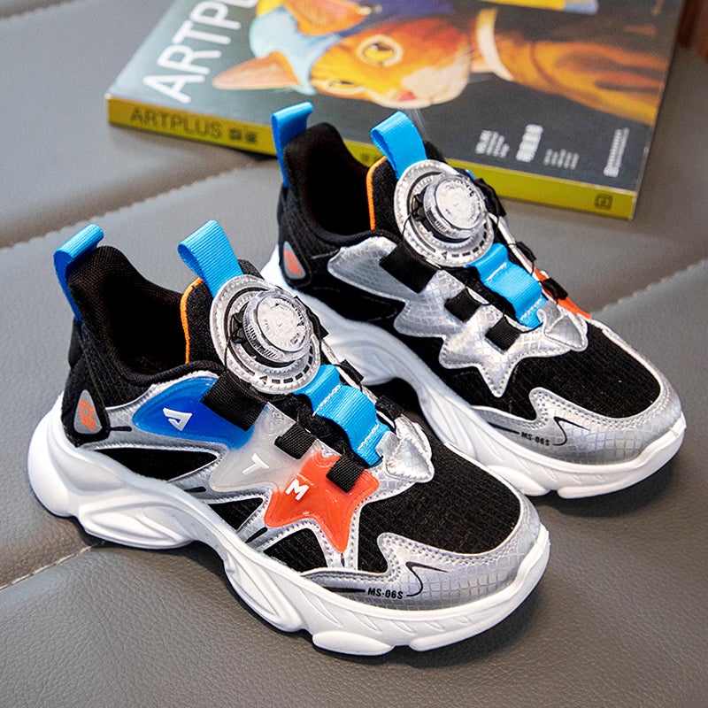 Chinese Brand Joint Children'S Shoes Girls 2024 Girls Mesh Breathable Children'S White Shoes Sneaker - Image 1