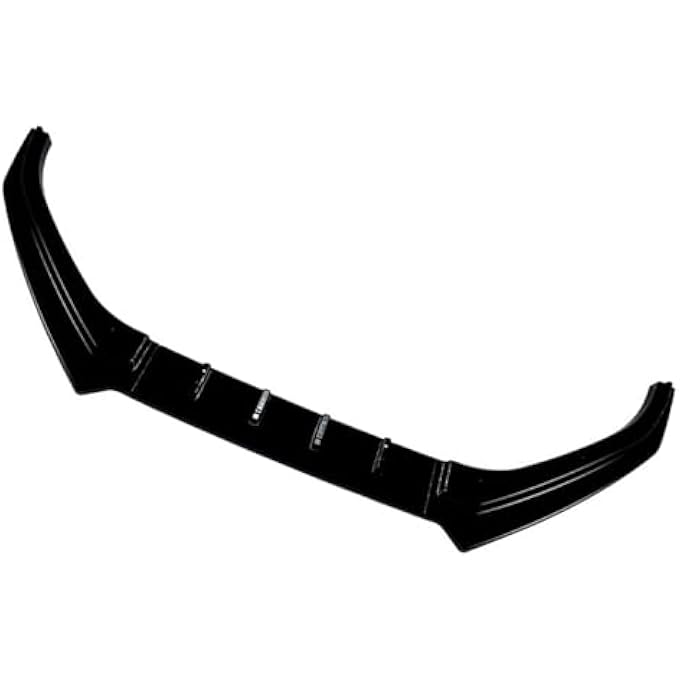 FINMOKAL Car Front Bumper Lip Splitter Spoiler Body Kit Air Dam Compatible with VW Polo MK5 6R GTI 2010-2014, Gloss Black - Image 3