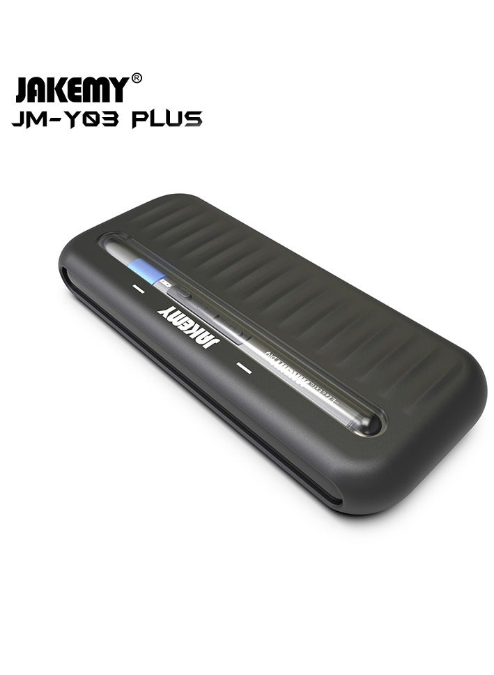 جيكماي طقم مفكات JAKEMY JM-Y03 PLUS كهربى ببطاريه تنطبق رؤوس مفك البراغي الدقيقة على الأجهزة المنزلية مثل النظارات والكاميرا والراديو والكمبيوتر والهاتف المحمول والكاميرات عدد 43 في 1 - Image 2