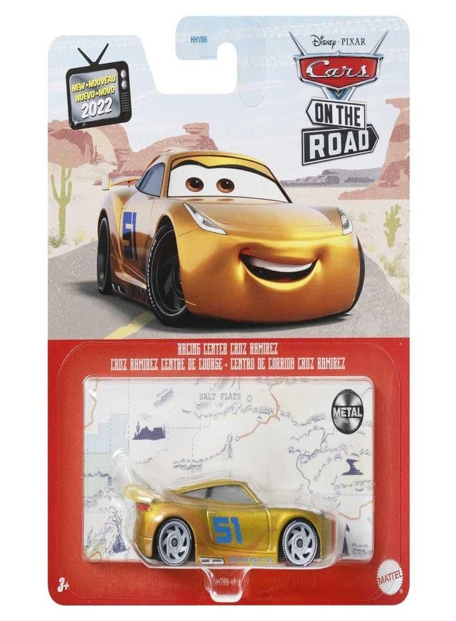 Disney Pixar ديزني سيارات على الطريق مركز سباق دينوكو كروز راميريز المعدني المصنوع من الصب - Image 3
