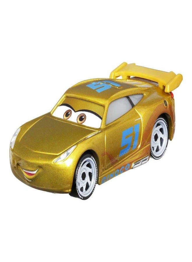 Disney Pixar ديزني سيارات على الطريق مركز سباق دينوكو كروز راميريز المعدني المصنوع من الصب - Image 4