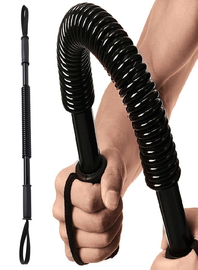 CALCHELE Power Twister Bar - Upper Body Exercise for Chest arm Workout Equipment, Strengthening Your Chest Workout, Shoulders,Biceps, Arms, Forearm Strengthener 20-66 LBS - Image 1