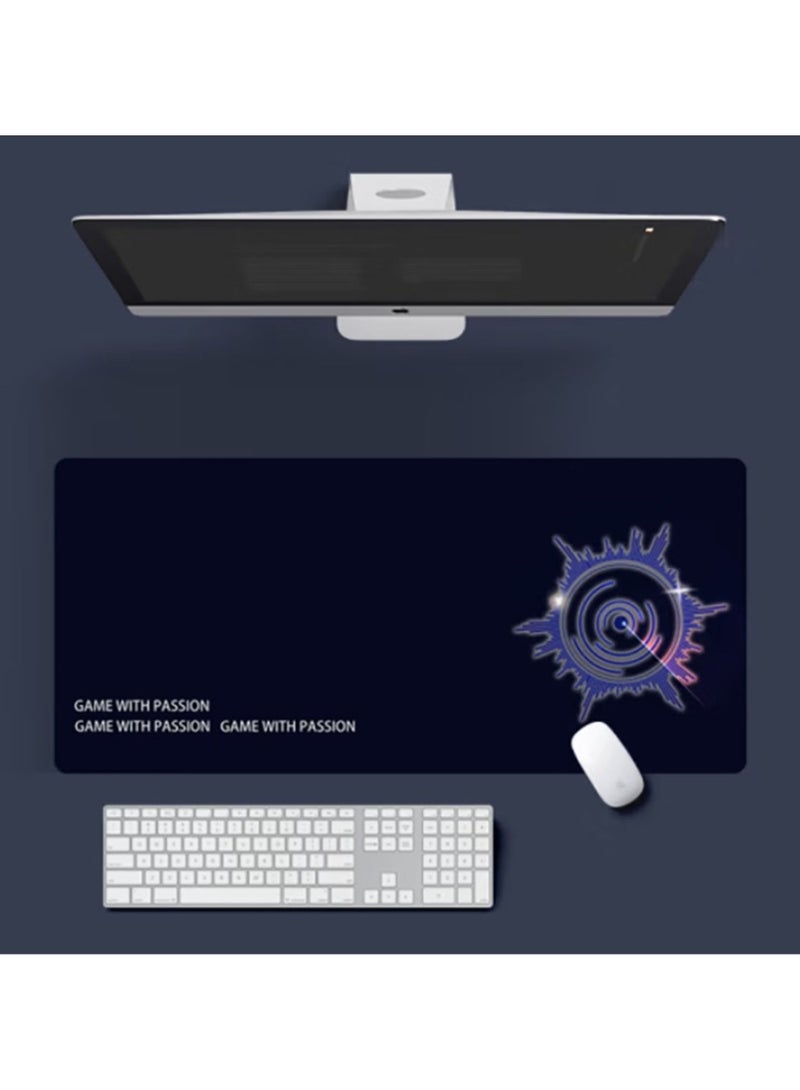 Jingke Oversized 31.5 x 11.8 x 0.12 inch Gaming Mouse Pad, Thickened, Precision Lock Edge, Black Eye In The Sky - Image 3