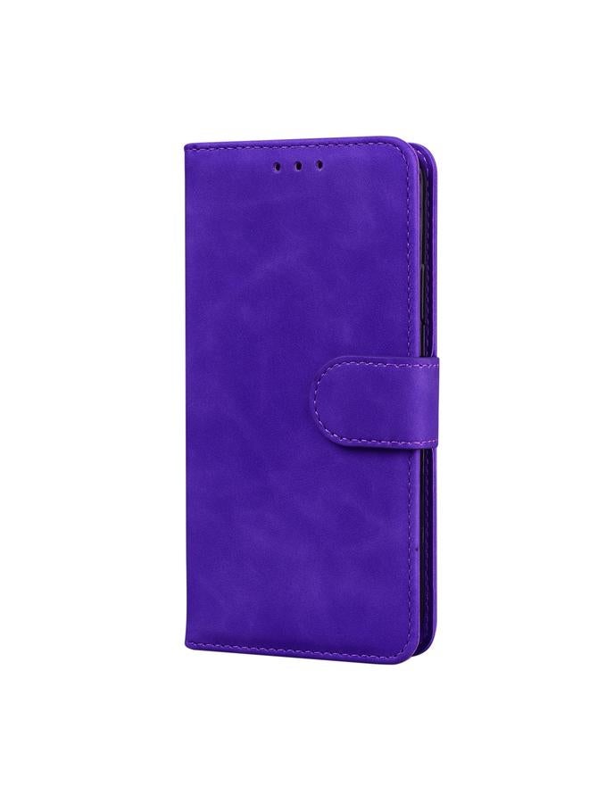 زبون جراب لهاتف Infinix Note 30 Pro مصنوع من الجلد الطبيعي بلون نقي - Image 2