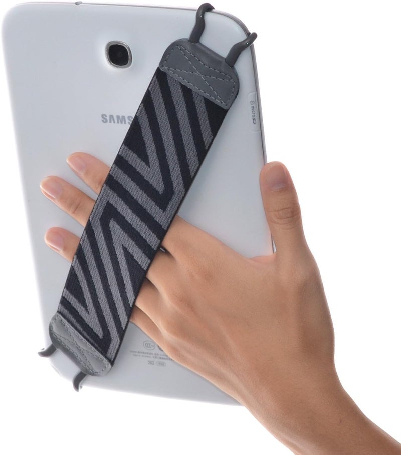 TFY Security Hand Strap Holder with Silicon for Tablets Compatible with iPad Pro 97 Inch Pro 11 Inch iPad 9th Gen iPad Mini 6 iPad Air 5 Samsung Galaxy Tab  Note and More Gray ONE Piece - Image 5