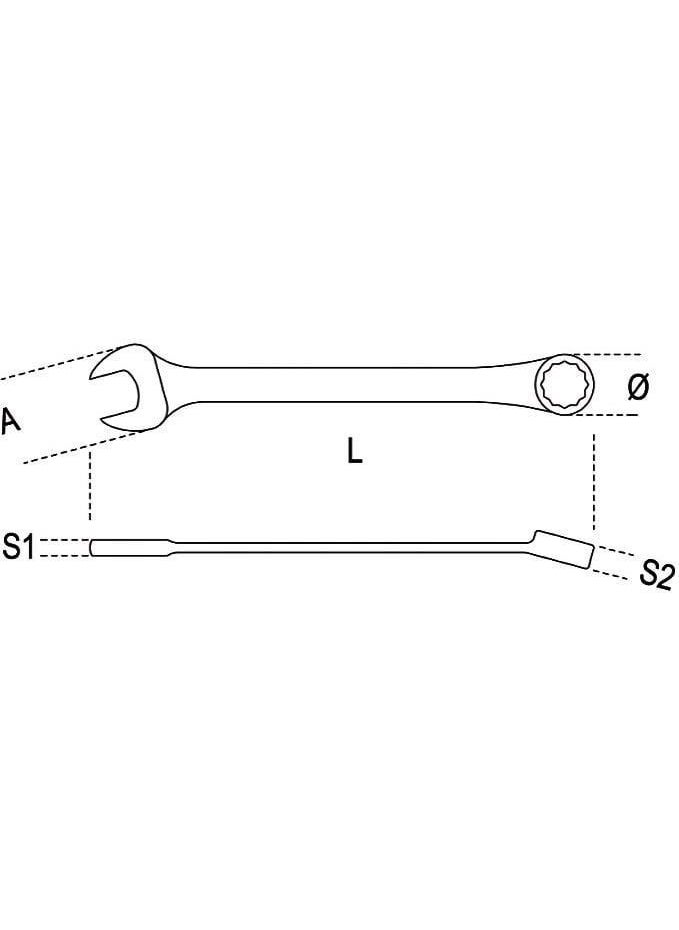 Beta - 142SN 22 Jointed Ratchet Wrench 22X22 mm - Image 1