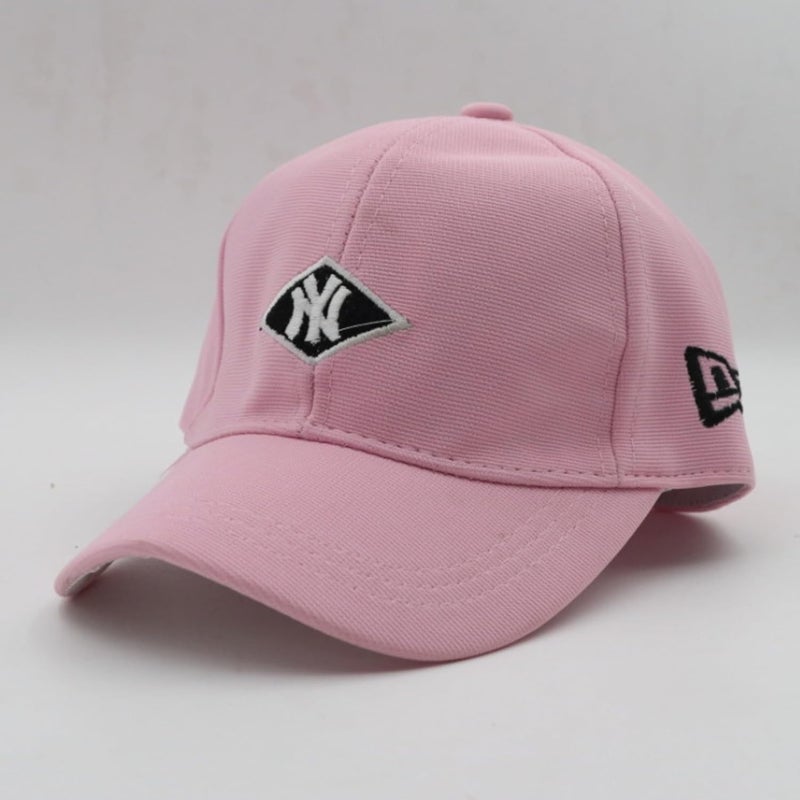 JAMONT Kids Baseball Cap, NY Design, Adjustable Black Cotton Cap, Unisex Summer Sports Hat - Image 4